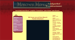 Desktop Screenshot of morcher-muehle.de